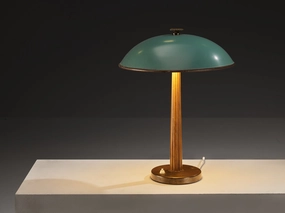 Erik Tidstrand for Nordiska Kompaniet Desk Lamp with Green Shade Knife Set,Kitchen Knives