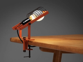Ernesto Gismondi for Artemide First Edition 'Sintesi' Lamp in Red Knife Set,Kitchen Knives