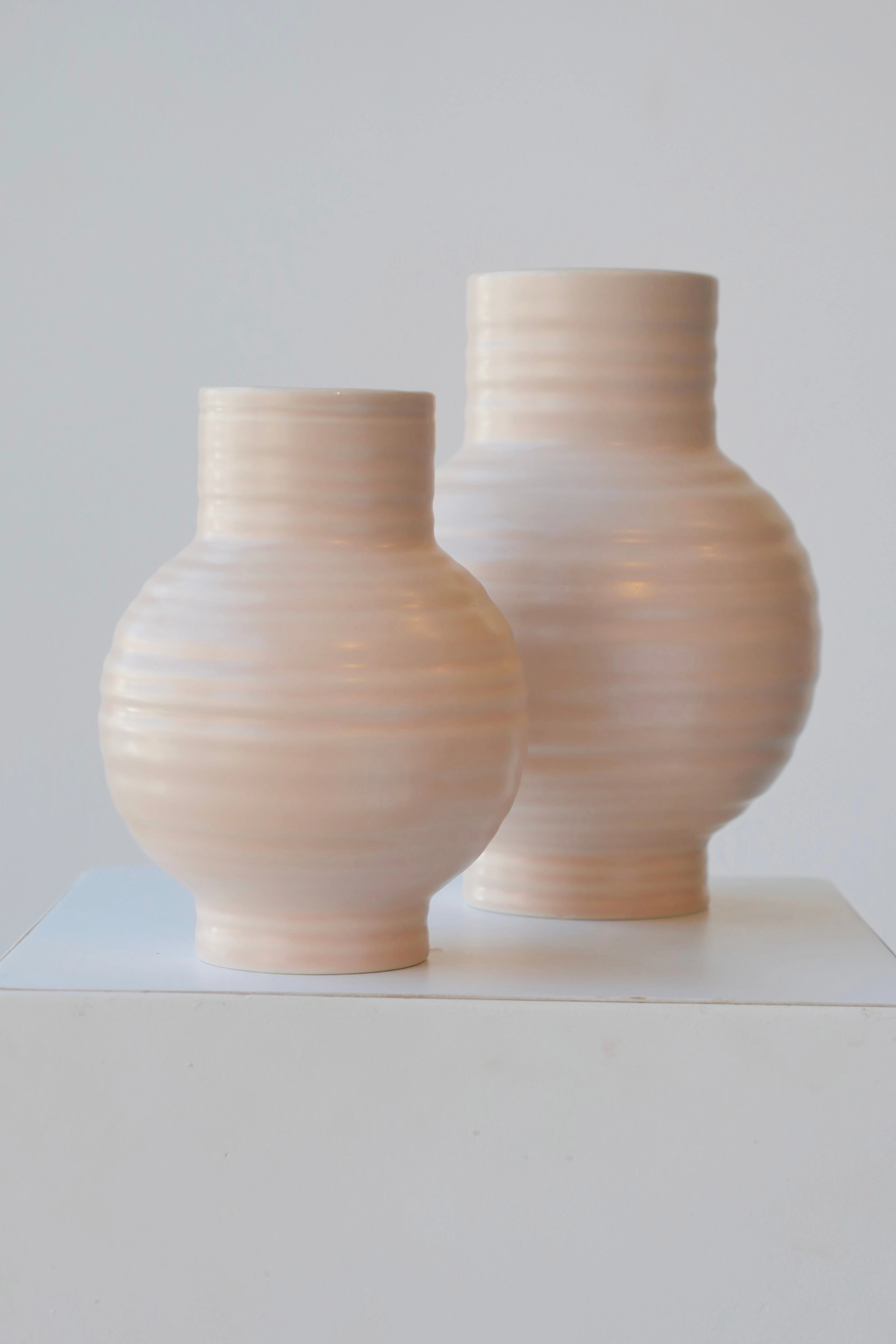 Essential Blush Ceramic Vase Large