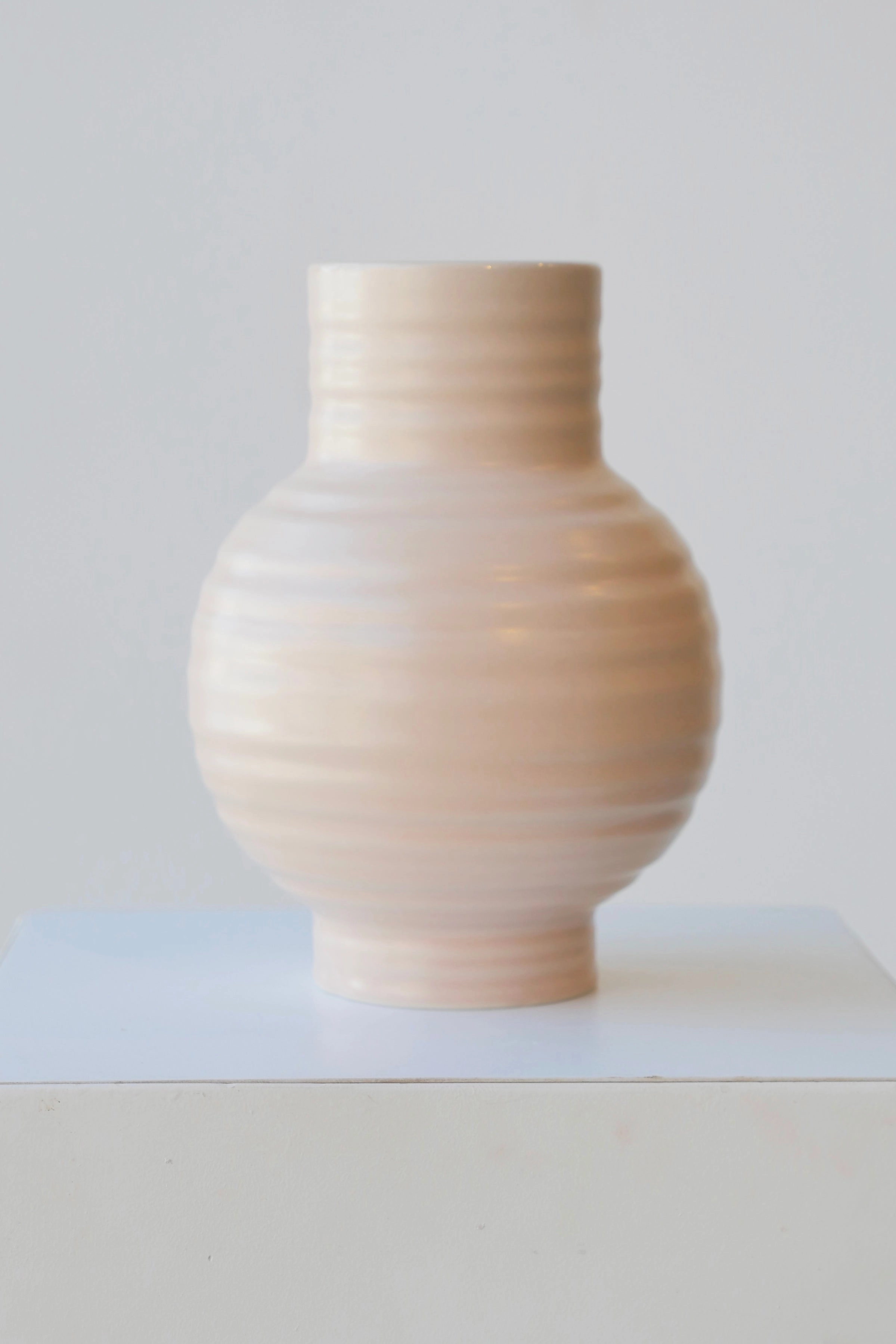 Essential Blush Ceramic Vase Large