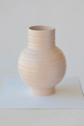 Essential Blush Ceramic Vase Large Vase,Flower Vase