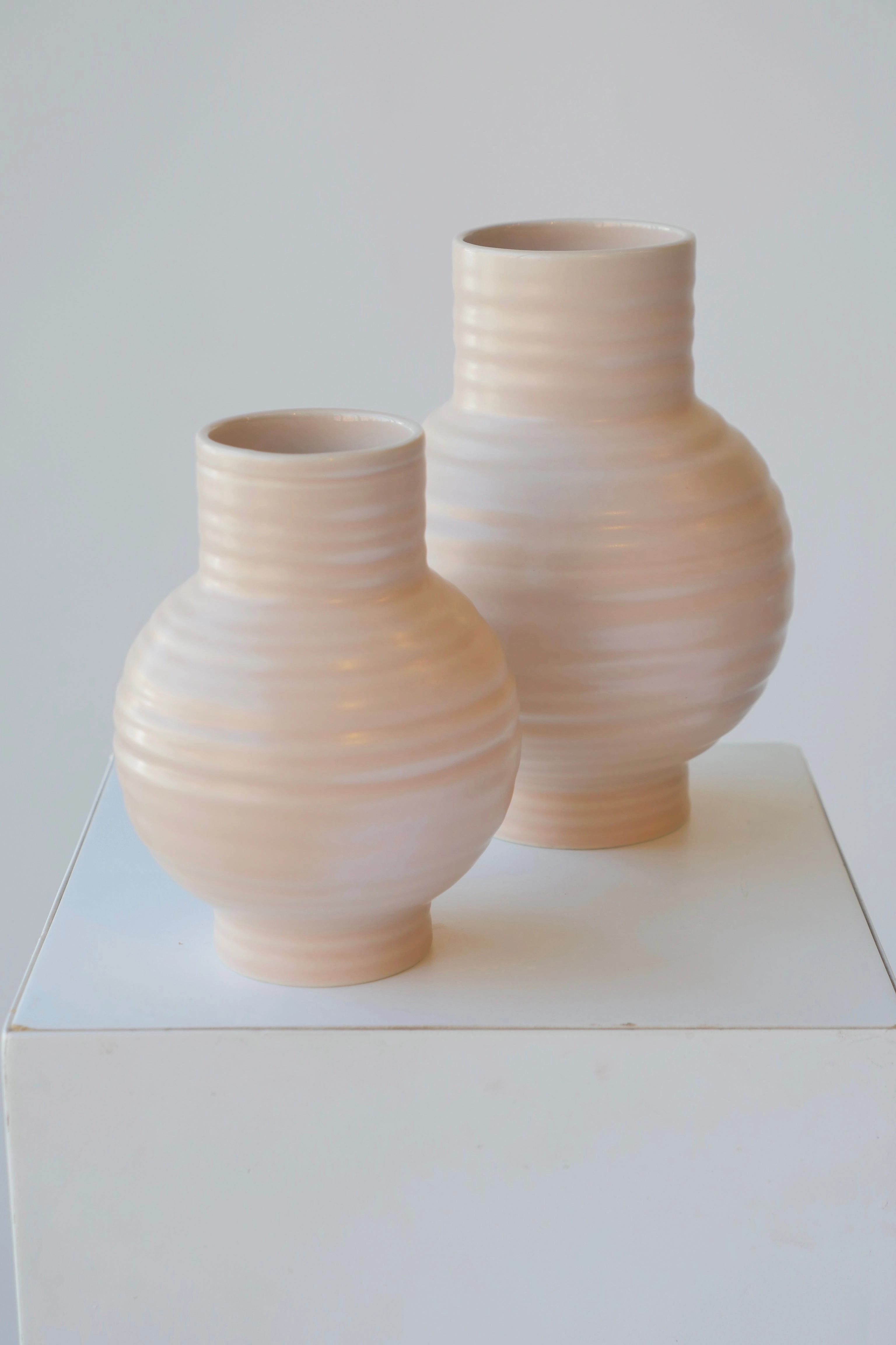 Essential Blush Ceramic Vase Large