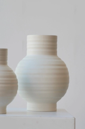Essential Bone Ceramic Vase Large Vase,Flower Vase