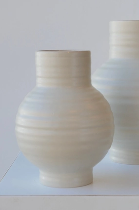 Essential Light Grey Ceramic Vase Small Vase,Flower Vase