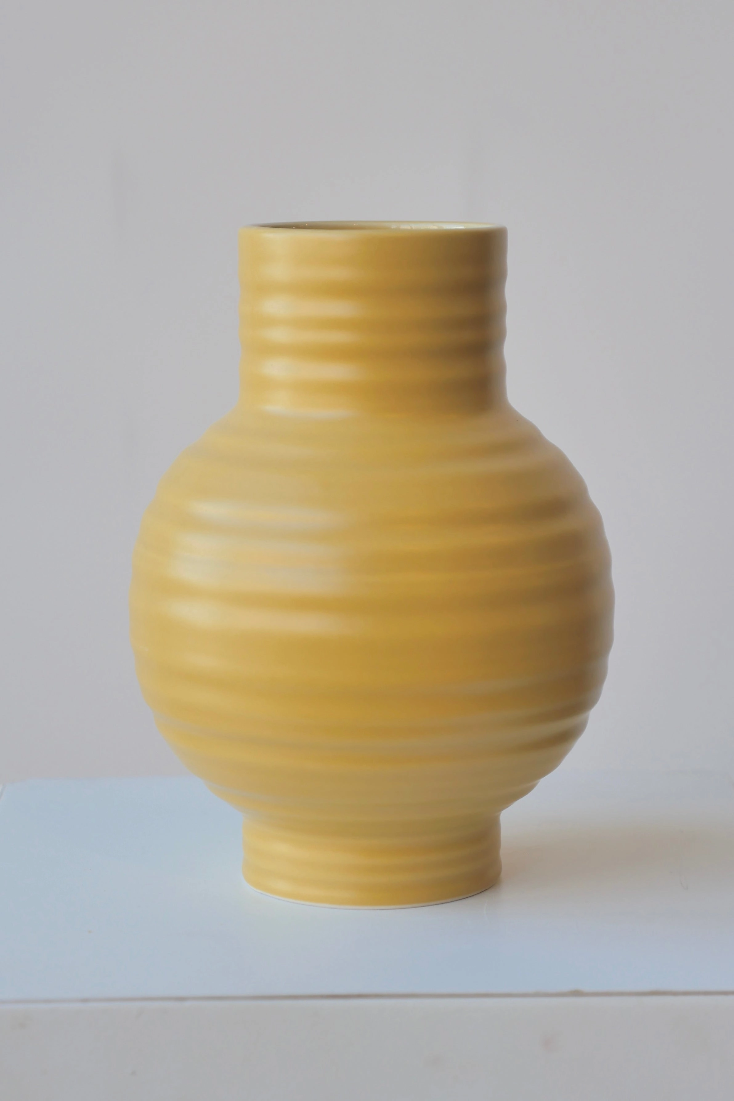 Essential Mustard Ceramic Vase Large Vase,Flower Vase