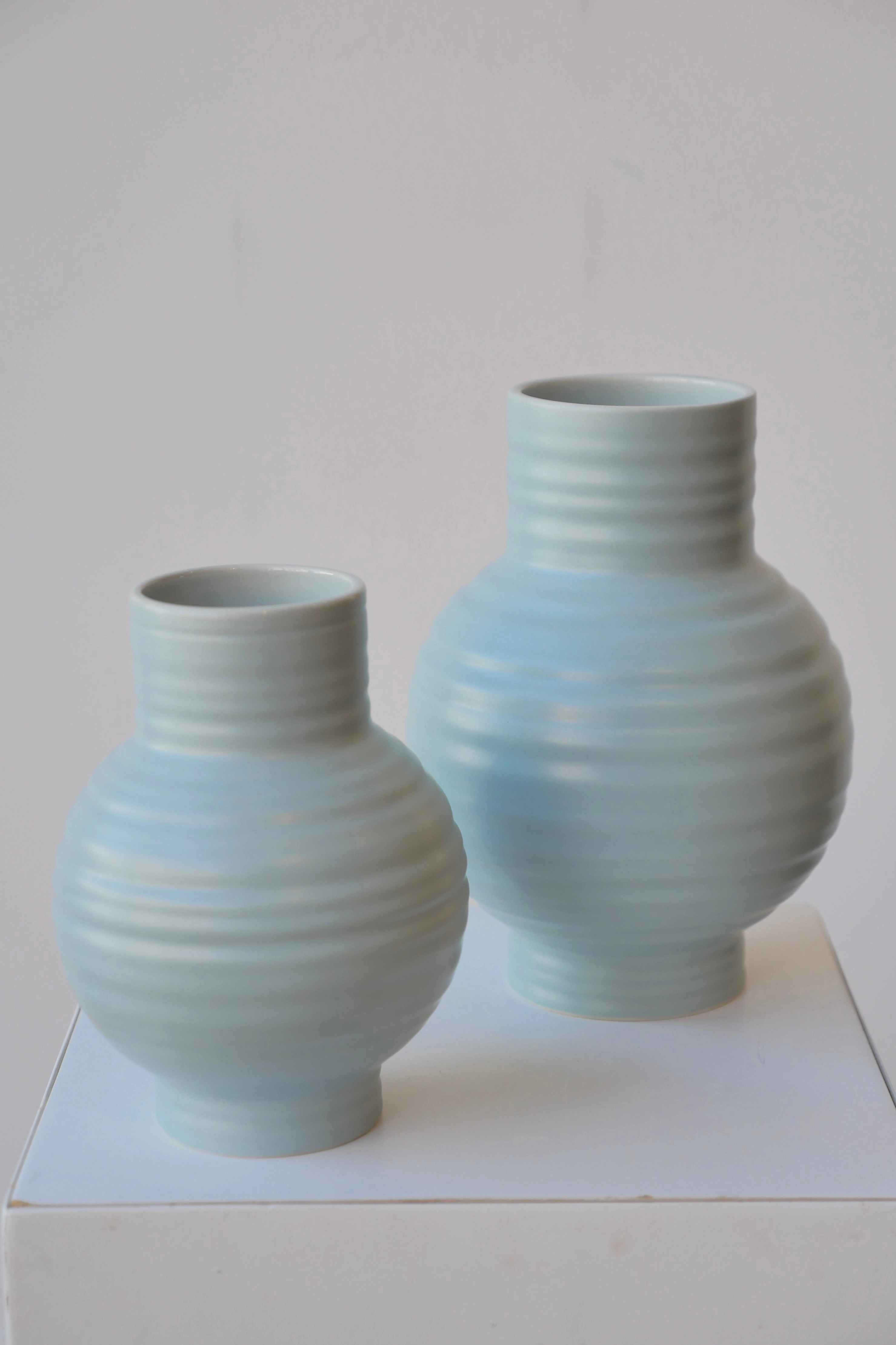 Essential Sky Ceramic Vase Large