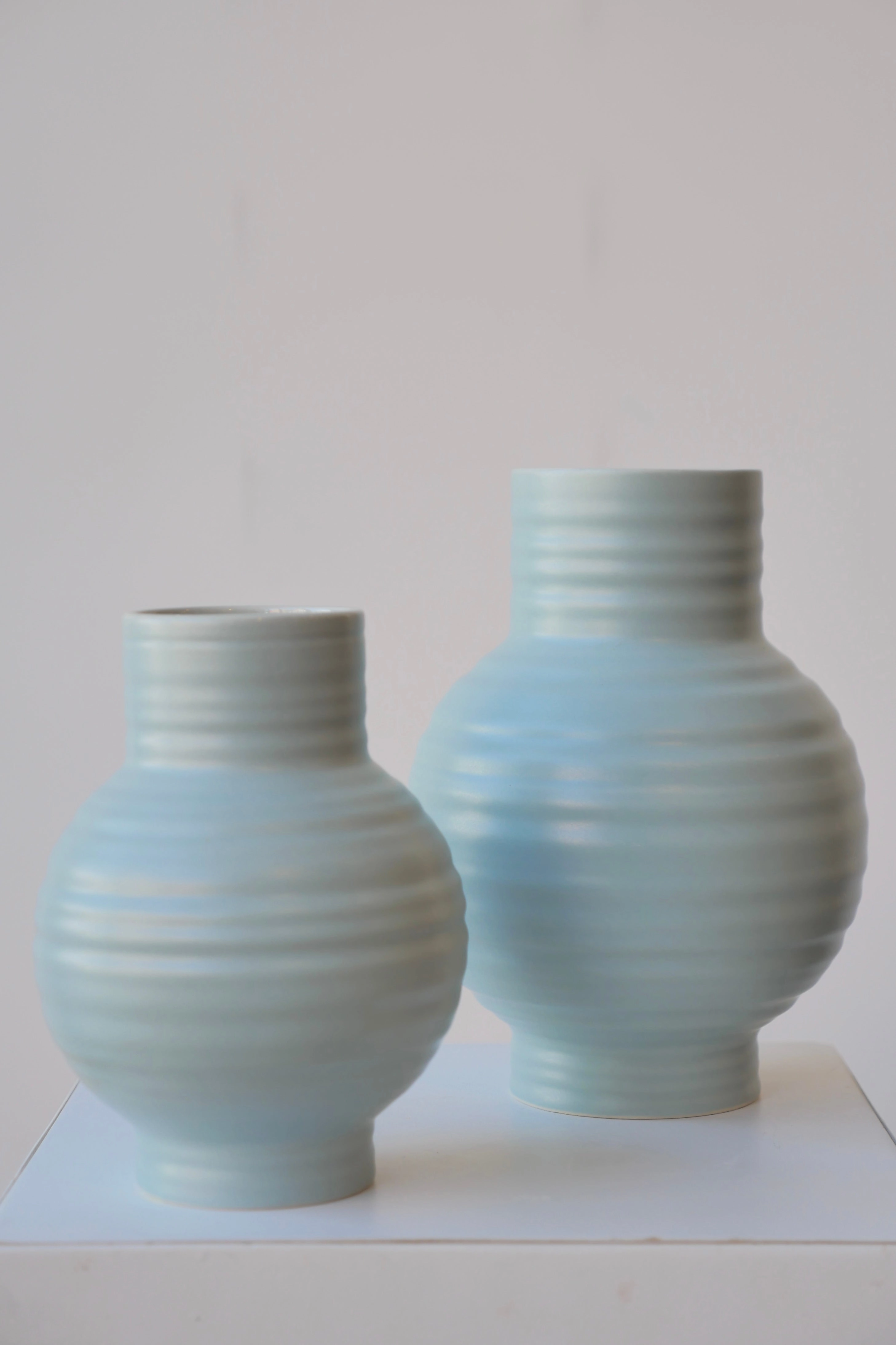 Essential Sky Ceramic Vase Large