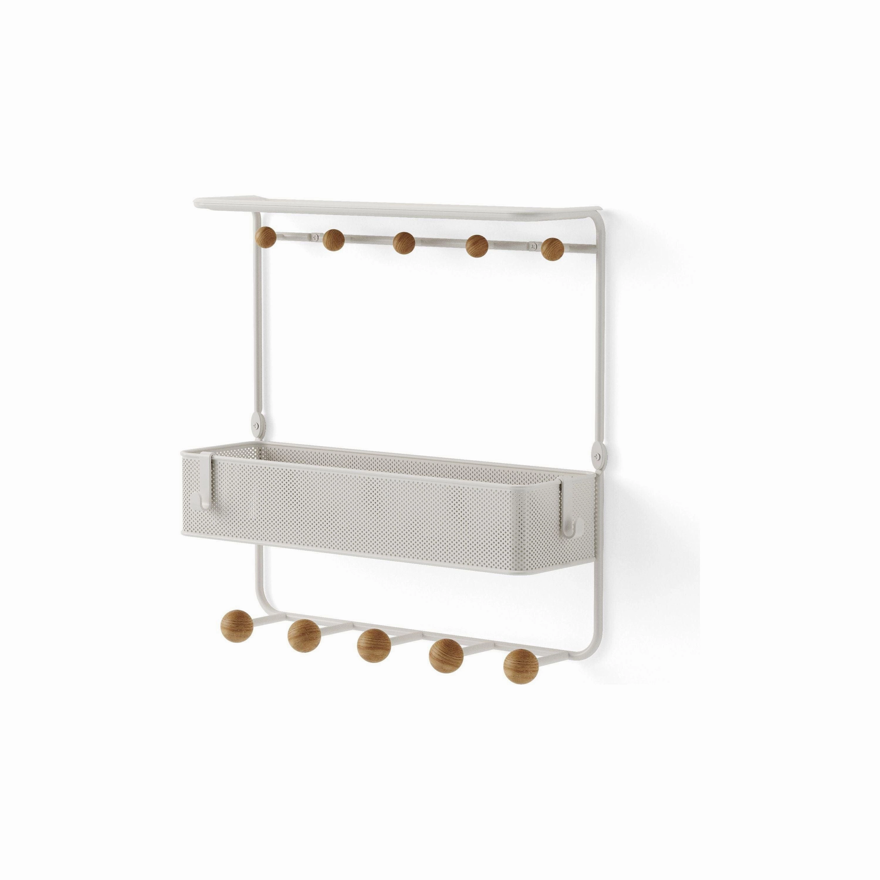 Estique Shelf with Hooks Shelving,floating wall shelves