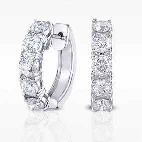 Eternal 1.80ct Diamond White Gold Earrings