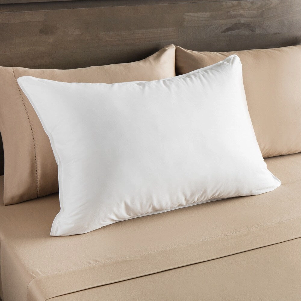 European Heritage Everest Medium Density Down Alternative Pillow - White pillows,bed pillow,sleeping cushion