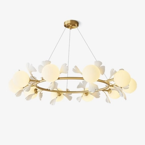 Evander Gingko Chandelier chandelier,ceiling light,decorative lighting