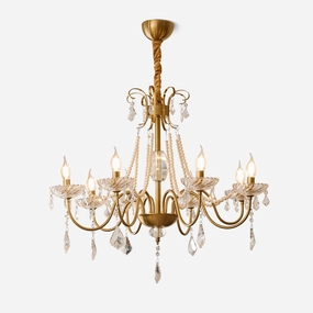 Evaria Crystal Pearl Chandelier chandelier,ceiling light,decorative lighting
