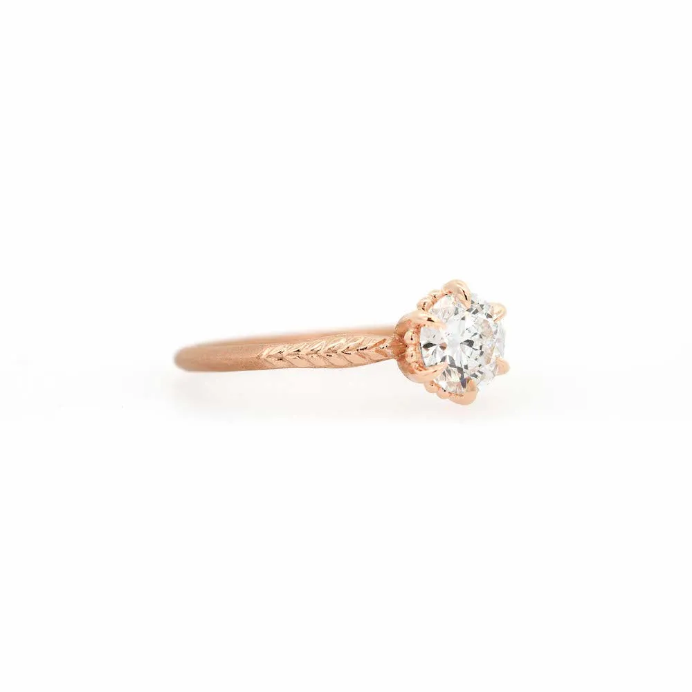 Evergreen Solitaire Ring