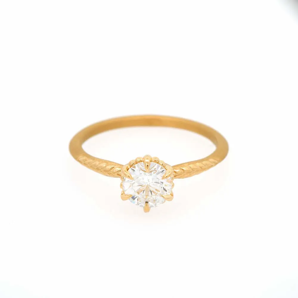 Evergreen Solitaire Ring