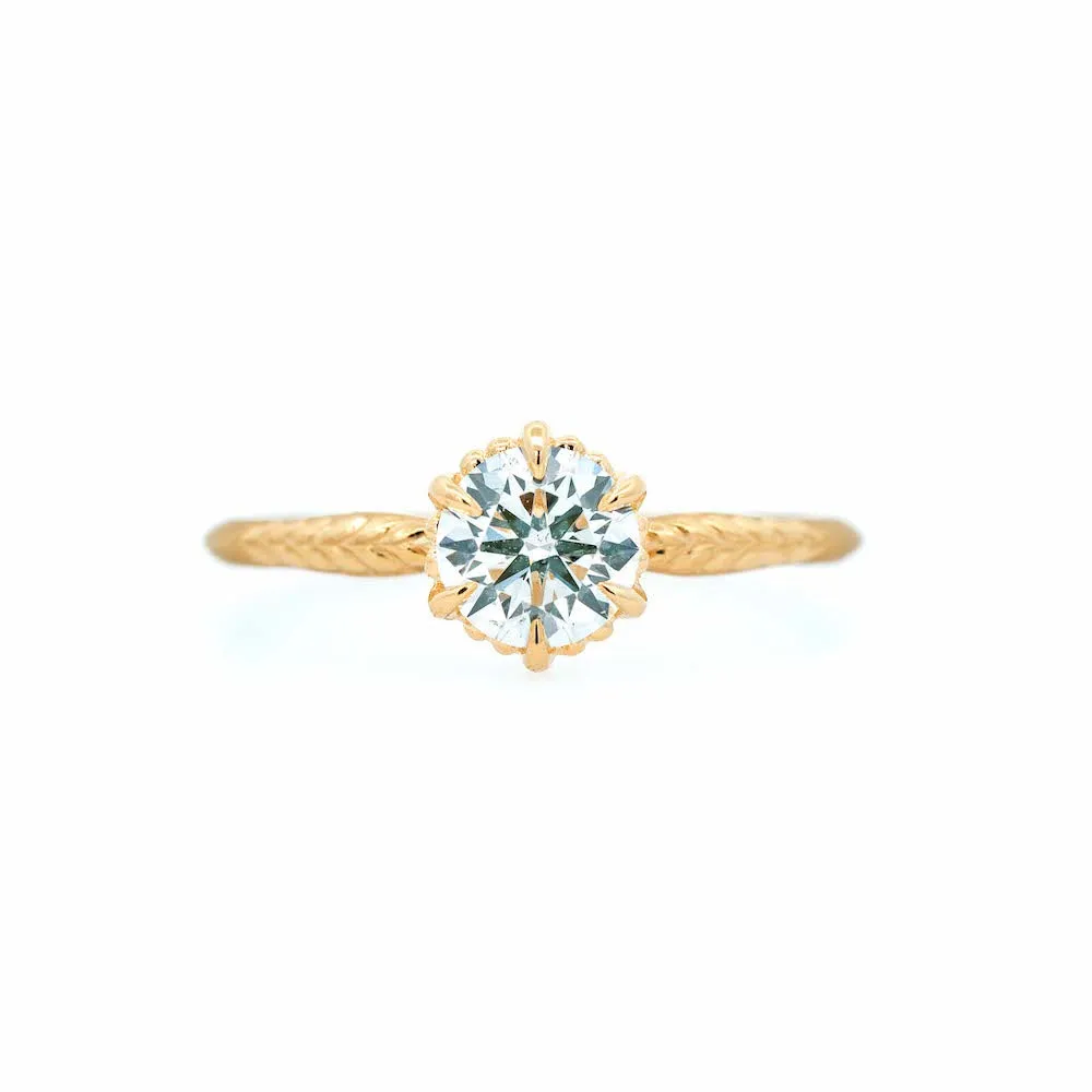 Evergreen Solitaire Ring