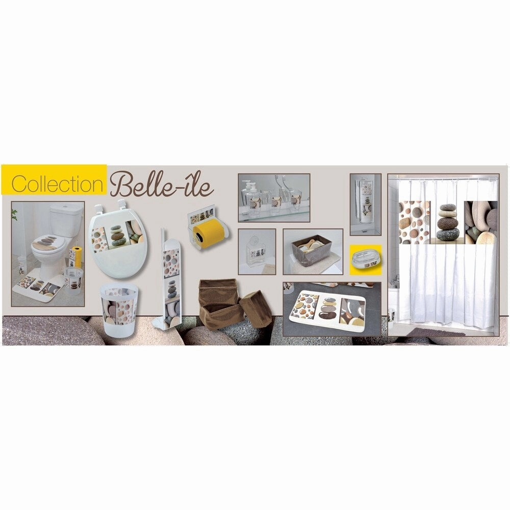 Evideco Belle Ile Toilet Bowl Brush and Holder