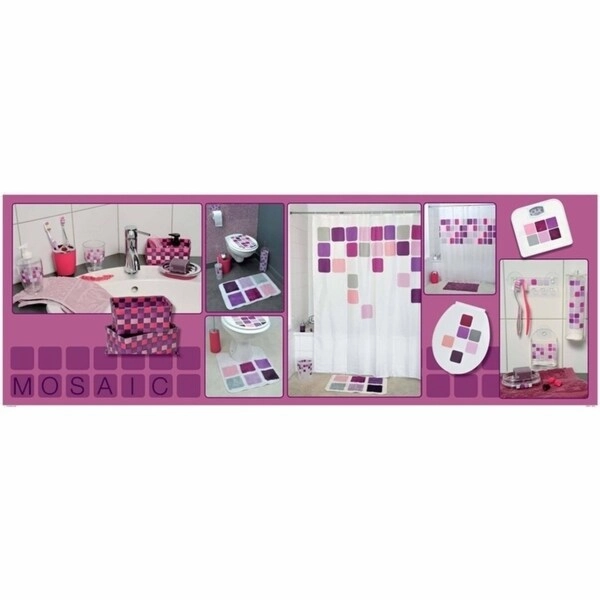 Evideco Clear Acrylic Toothbrush Toothpaste Holder Design Mosaic