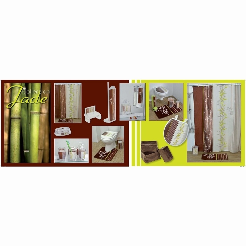 Evideco Jade Toilet Bowl Brush and Holder