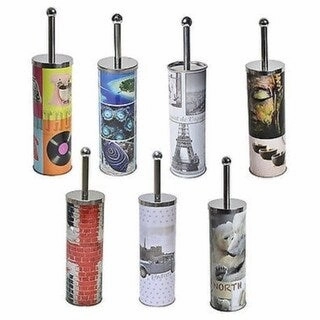 Evideco Karamel Free Standing Toilet Brush and Holder