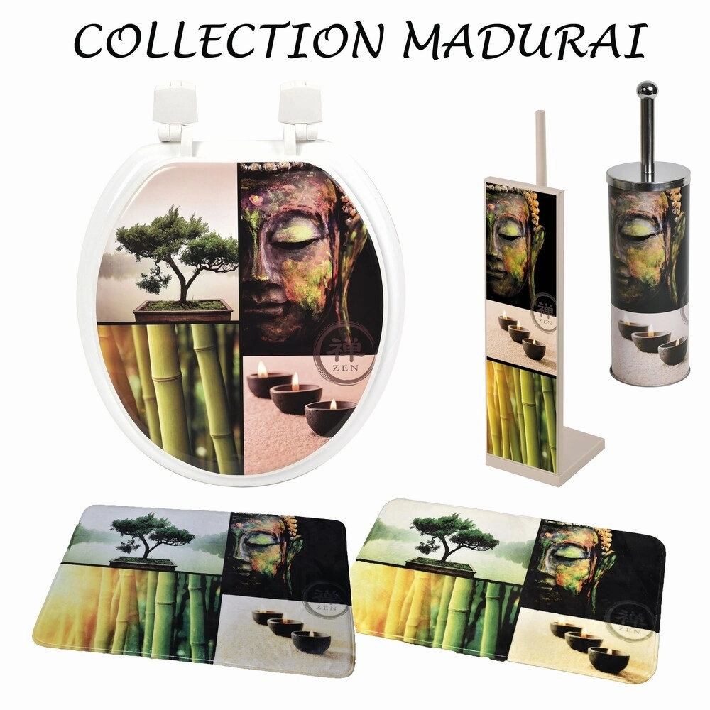 Evideco Madurai Toilet Bowl Brush with Holder