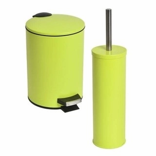 Evideco Metal Free Standing Toilet Bowl Brush and Holder