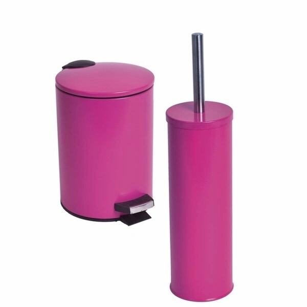 Evideco Metal Free Standing Toilet Bowl Brush and Holder