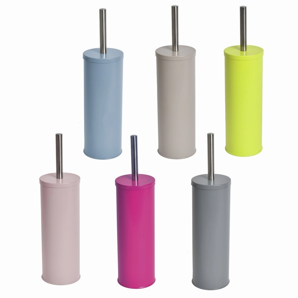 Evideco Metal Free Standing Toilet Bowl Brush and Holder Toilet Brush,Bathroom Cleaner
