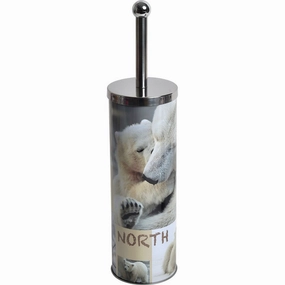 Evideco North Spirit Toilet Bowl Brush with Holder Toilet Brush,Bathroom Cleaner