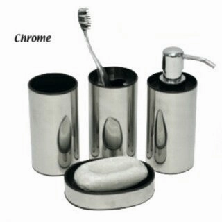 Evideco Stainless Steel Toothbrush and Toothpaste Holder GRAPHITE