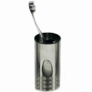 Evideco Stainless Steel Toothbrush and Toothpaste Holder GRAPHITE
