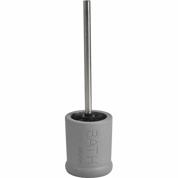 Evideco Stoneware Toilet Bowl Brush and Holder BATH