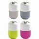 Evideco Two-colored Toothbrush Toothpaste Holder Soft Velvet Touch
