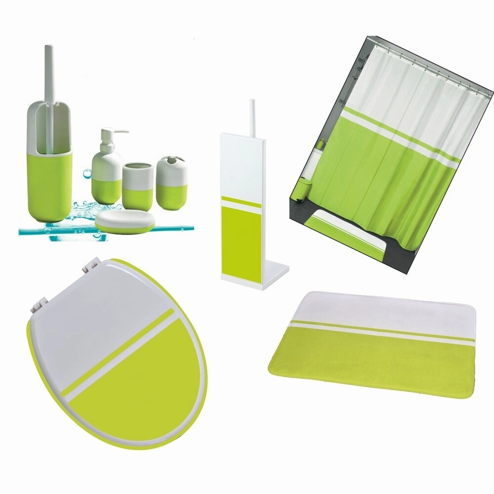 Evideco Two-colored Toothbrush Toothpaste Holder Soft Velvet Touch