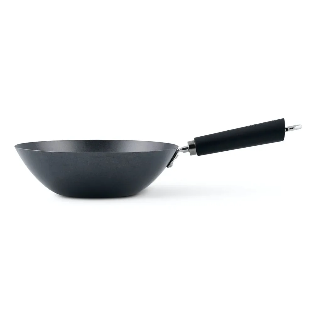 Excellence Carbon Steel Wok, 27cm