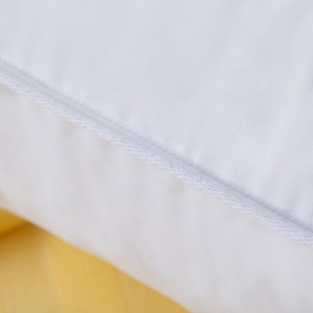 Extra Firm Cambric Cotton White Feather Pillow