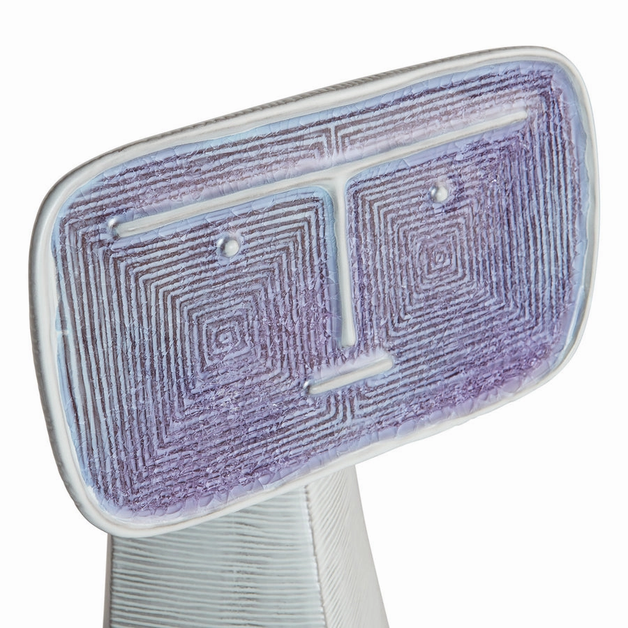 Face Crackled Glass Vase | Jonathan Adler Les Amis Le Grincheux