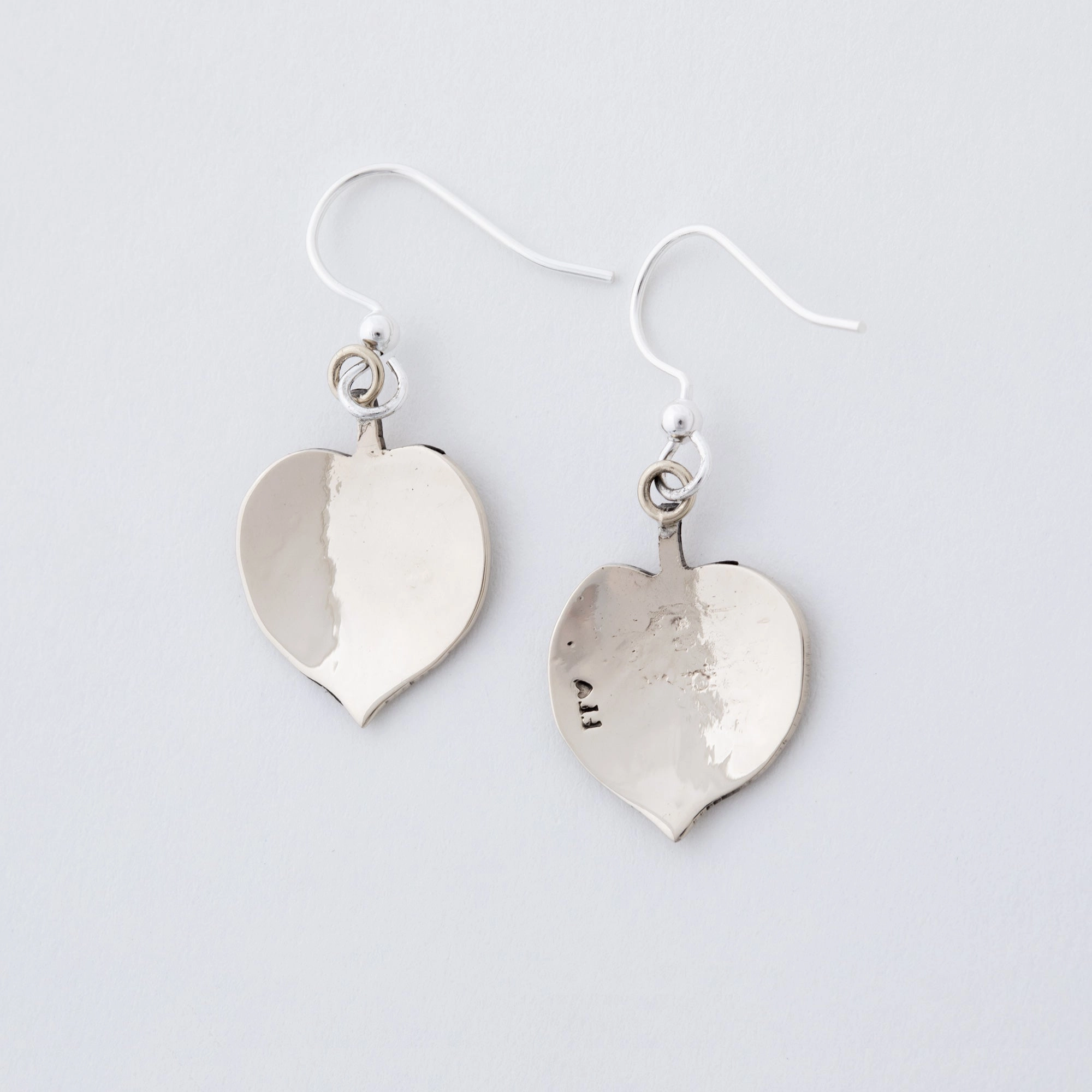 Falling Leaves Mixed Metal Earrings