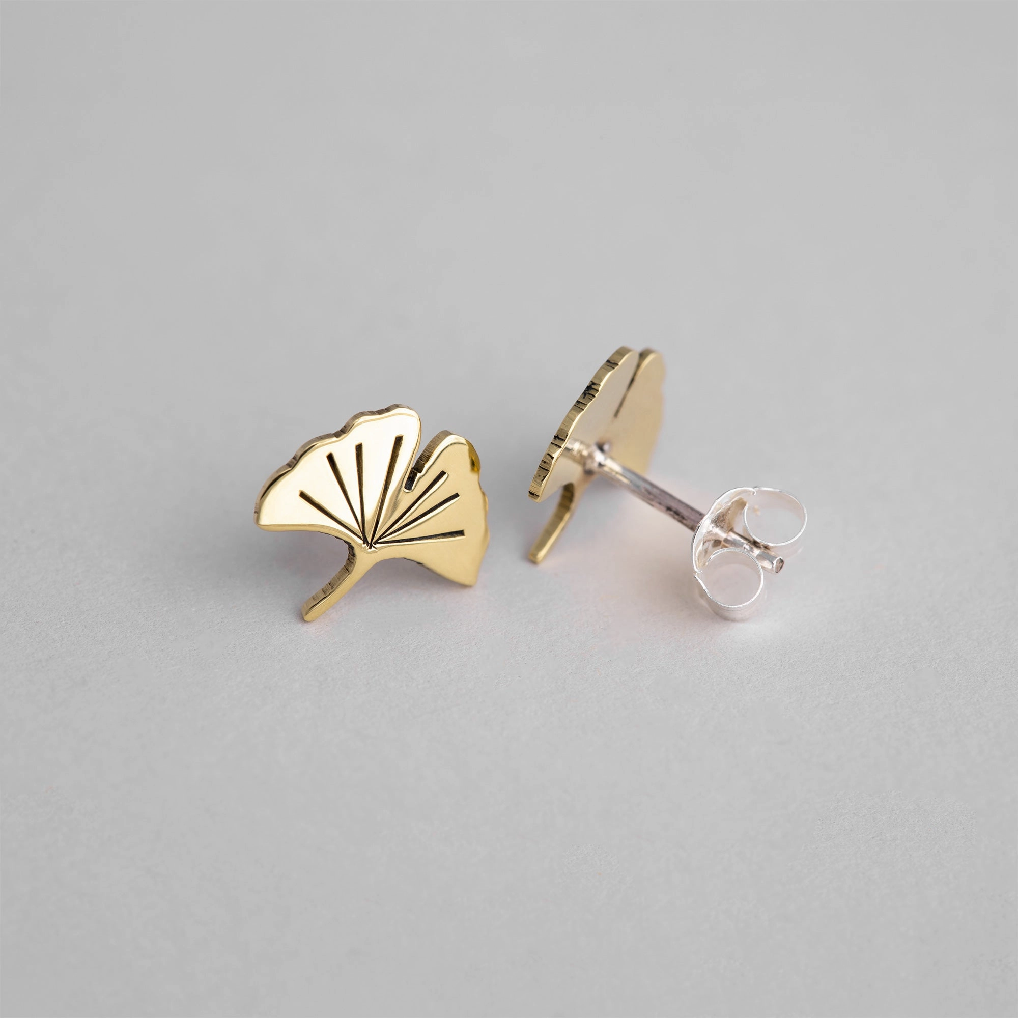 Falling Leaves Post Earrings