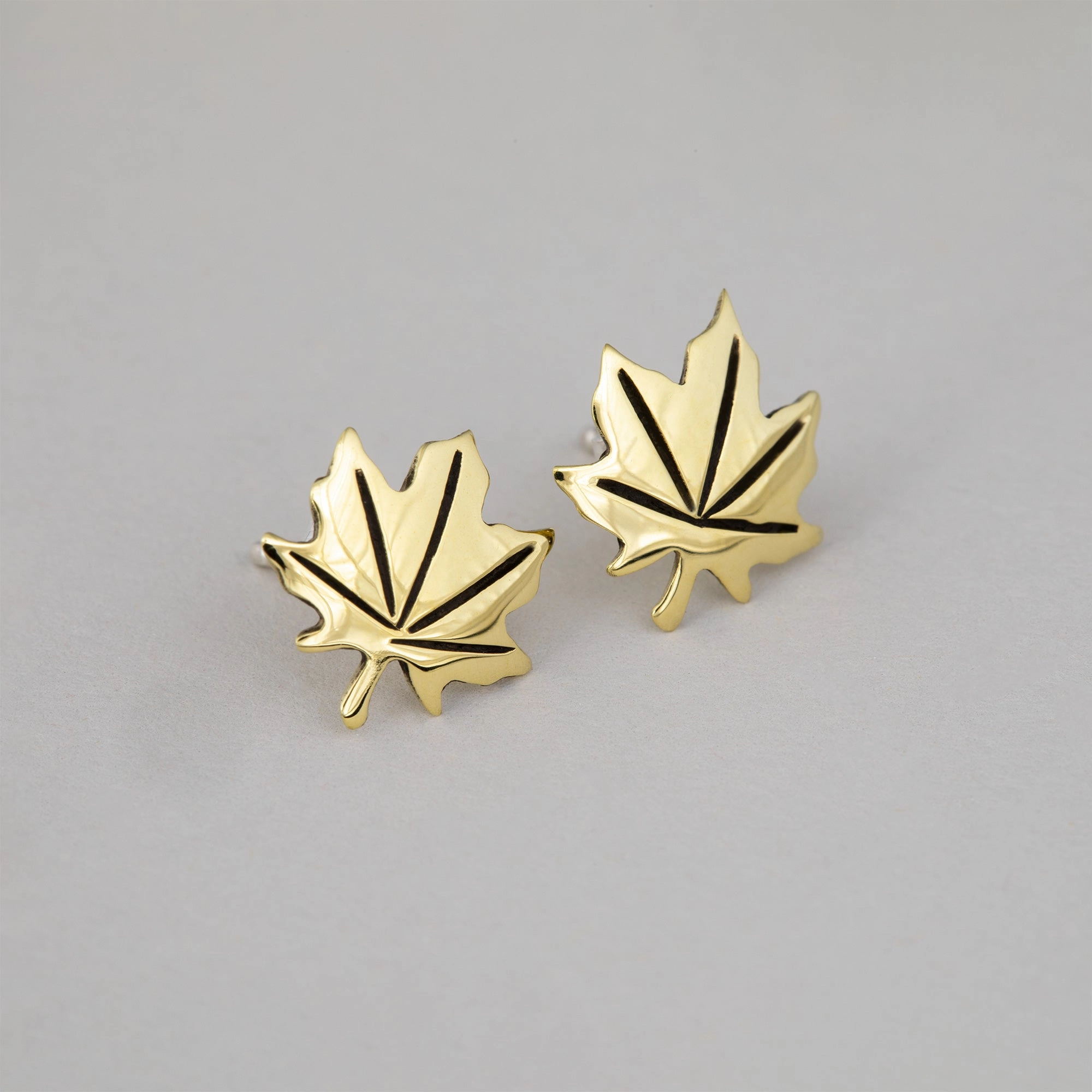 Falling Leaves Post Earrings