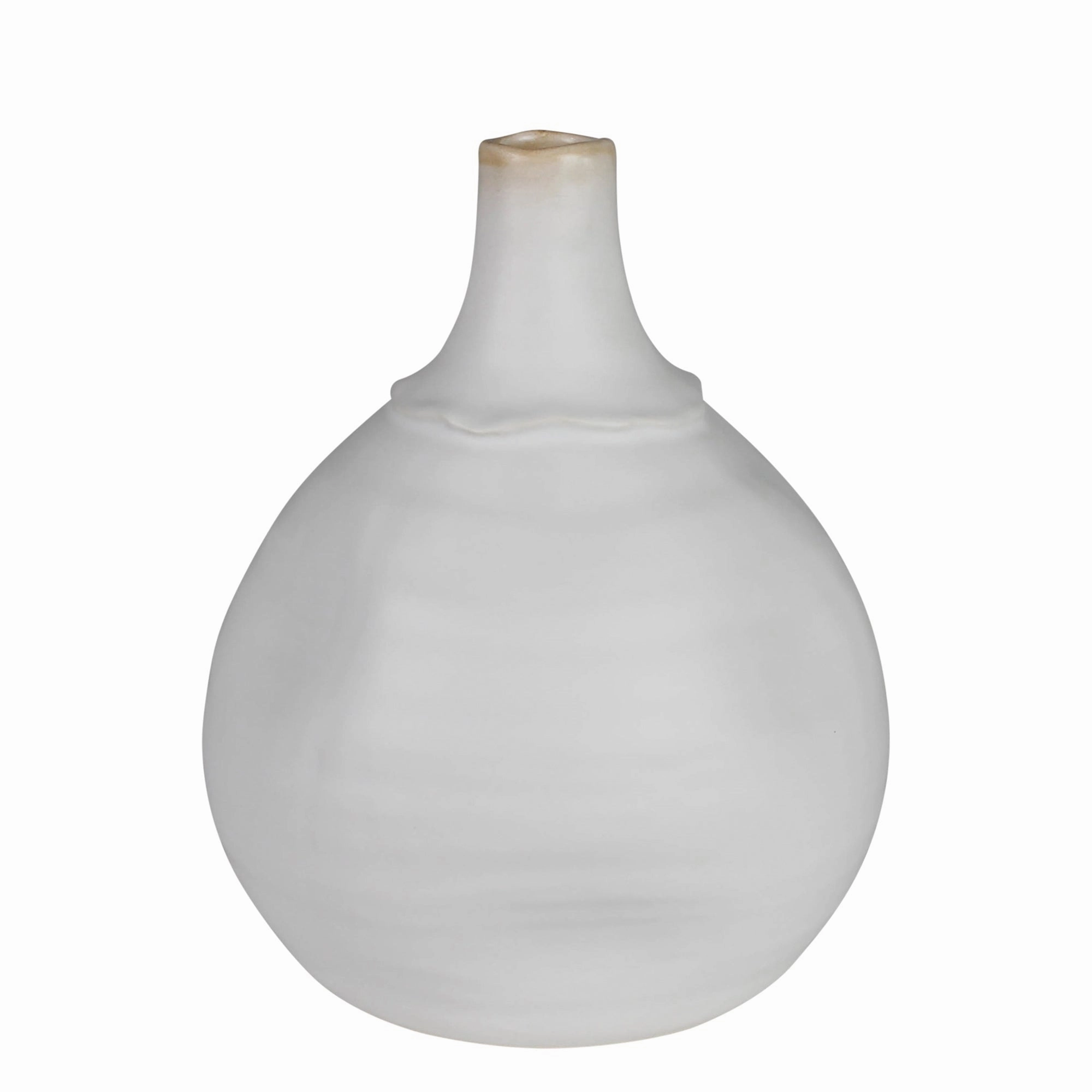 Fallon Vase, Ceramic - Round Vase,Ceramic Vase