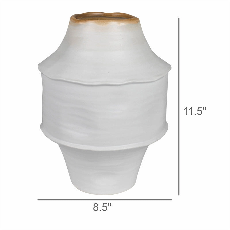 Fallon Vase, Ceramic - Wide