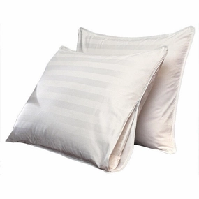 Famous Maker 500 thread Count Egyptian Cotton Triple Chamber Pillow with Protective Cover (Set of 2) pillows,bed pillow,sleeping cushion