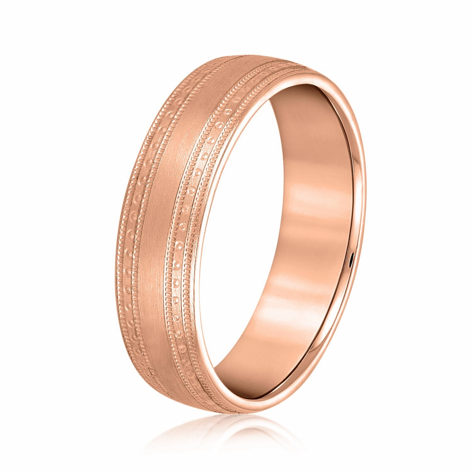 Fancy Detailed Men's Wedding Band