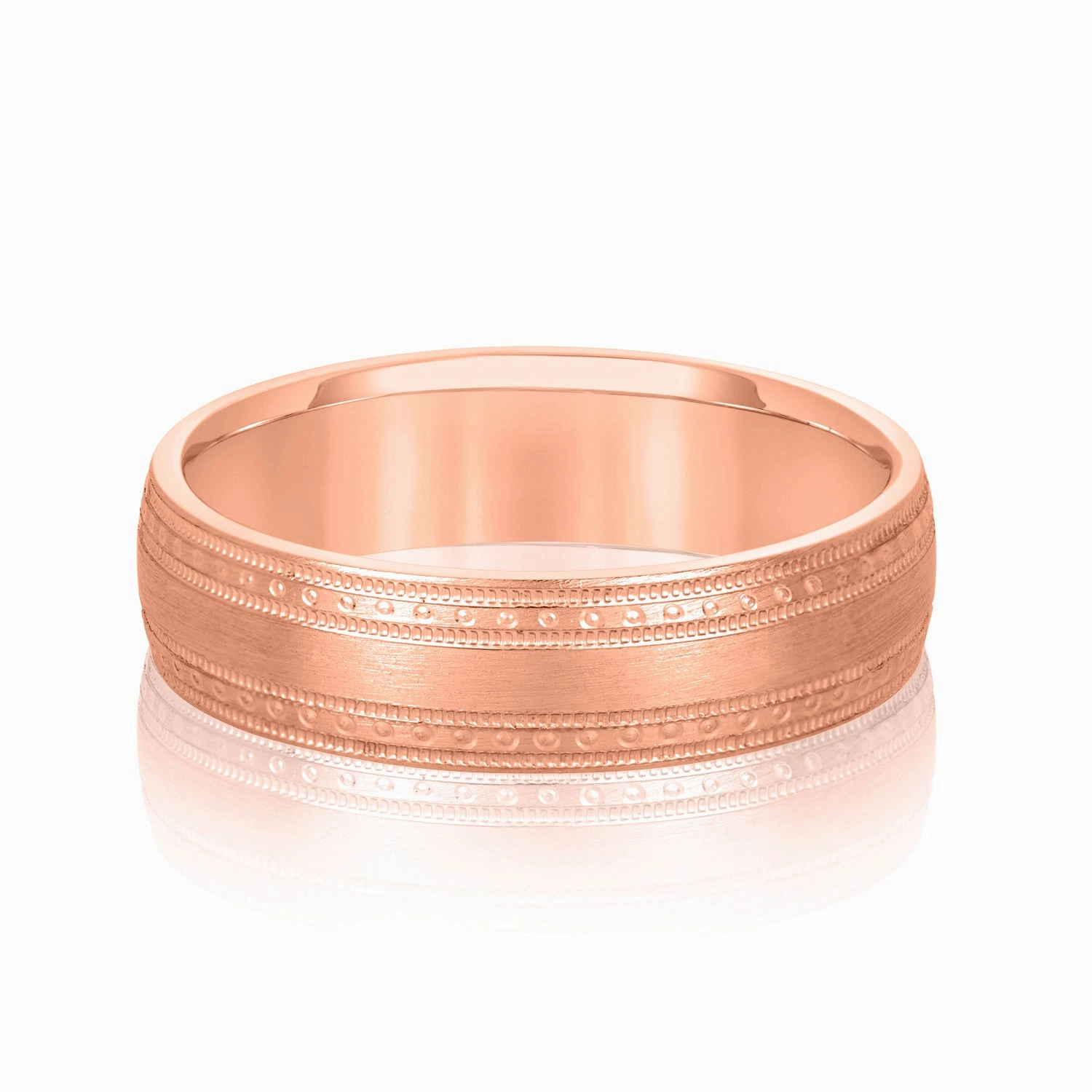 Fancy Detailed Men's Wedding Band