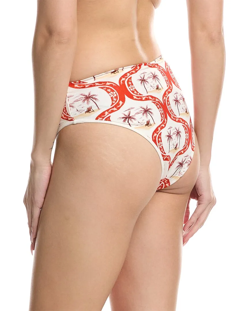 FARM Rio Summer Beach High Waist Bottom