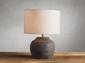 Farrow Table Lamp in Charcoal Lighting,home lighting fixtures