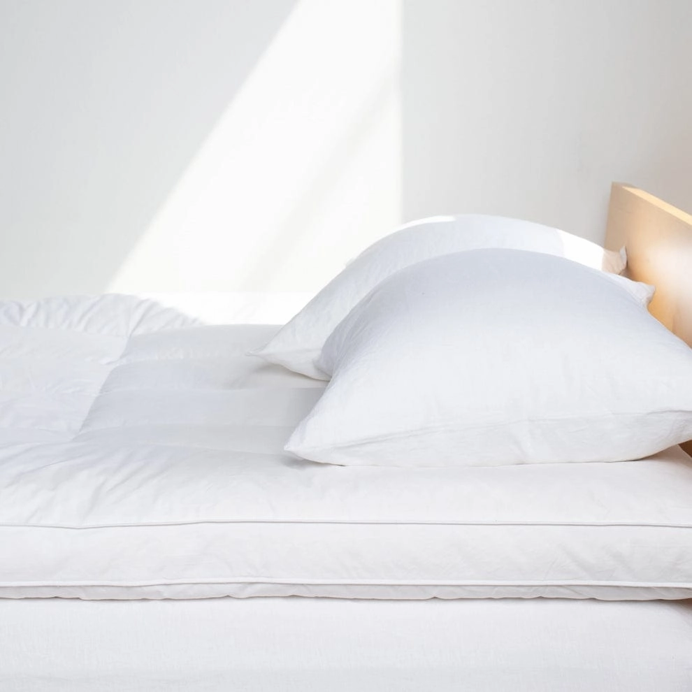 Feather & Down Plush Luxury Mattress Topper by BOKSER HOME