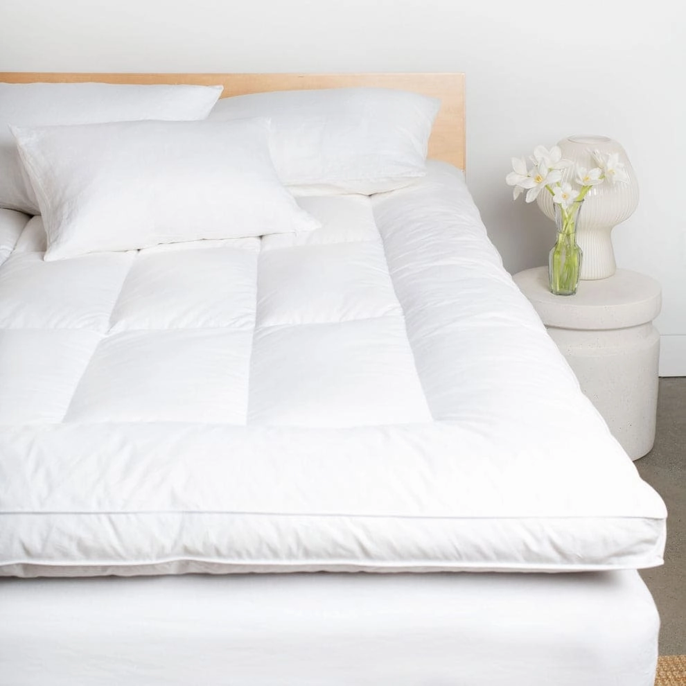 Feather & Down Plush Luxury Mattress Topper by BOKSER HOME