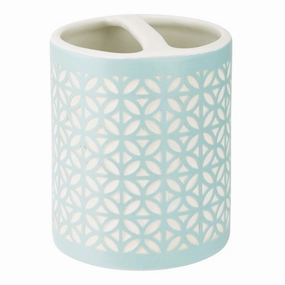Felix Toothbrush Holder Aqua Blue Toothbrush Holder,Bathroom Organizer