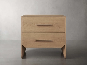 Felton Closed Nightstand Nightstands,modern bedside table